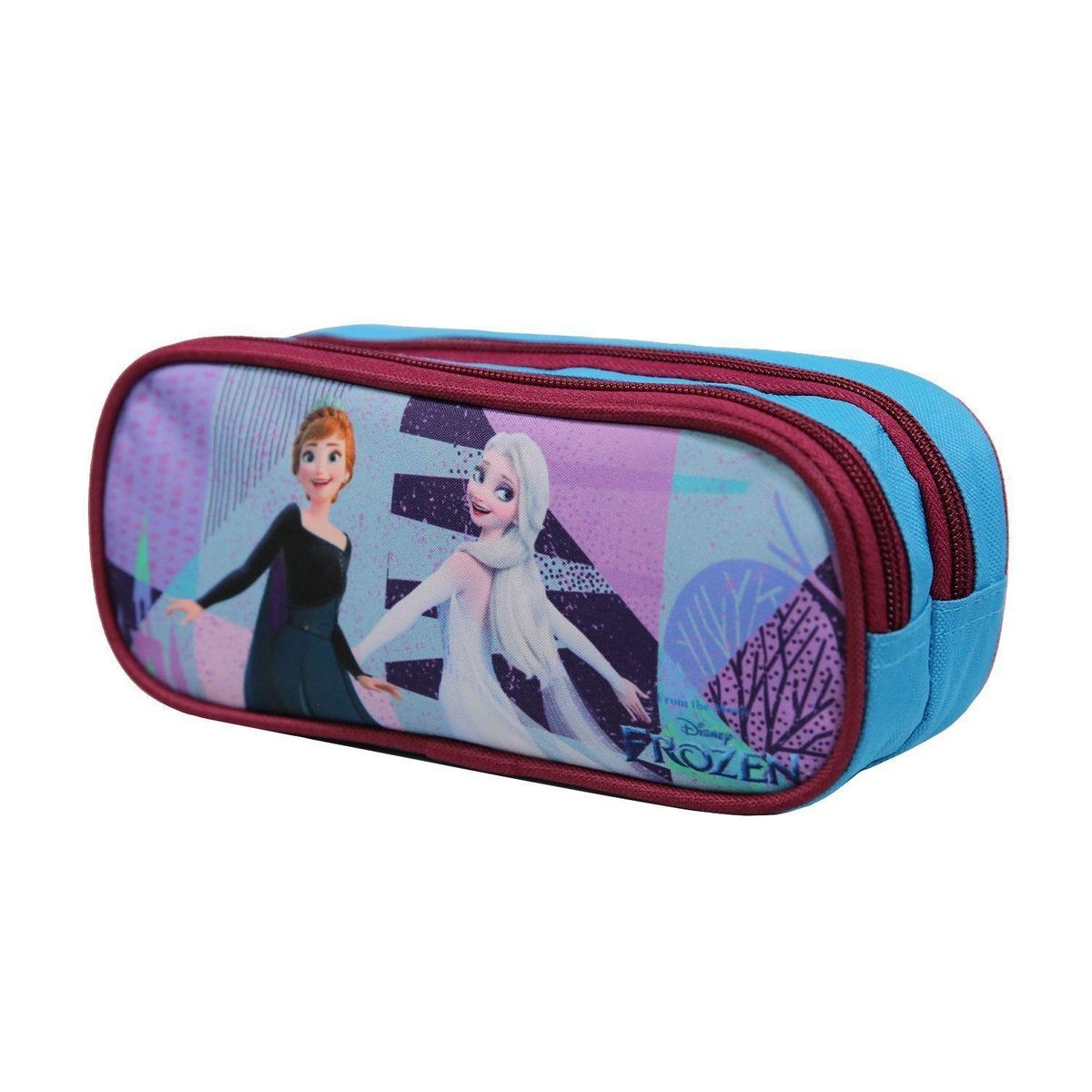 Bagtrotter BAGTROTTER Trousse scolaire 2 compartiments Disney La Reine Des Neiges / Frozen Multicolore