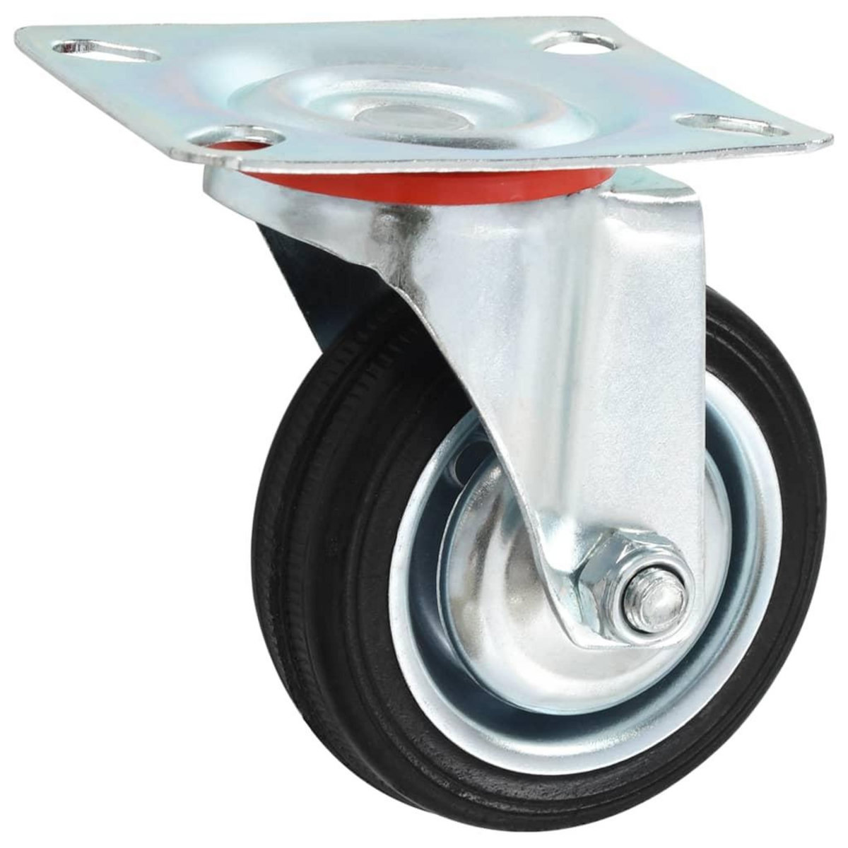 VIDAXL 24 pcs Roulettes pivotantes 75 mm