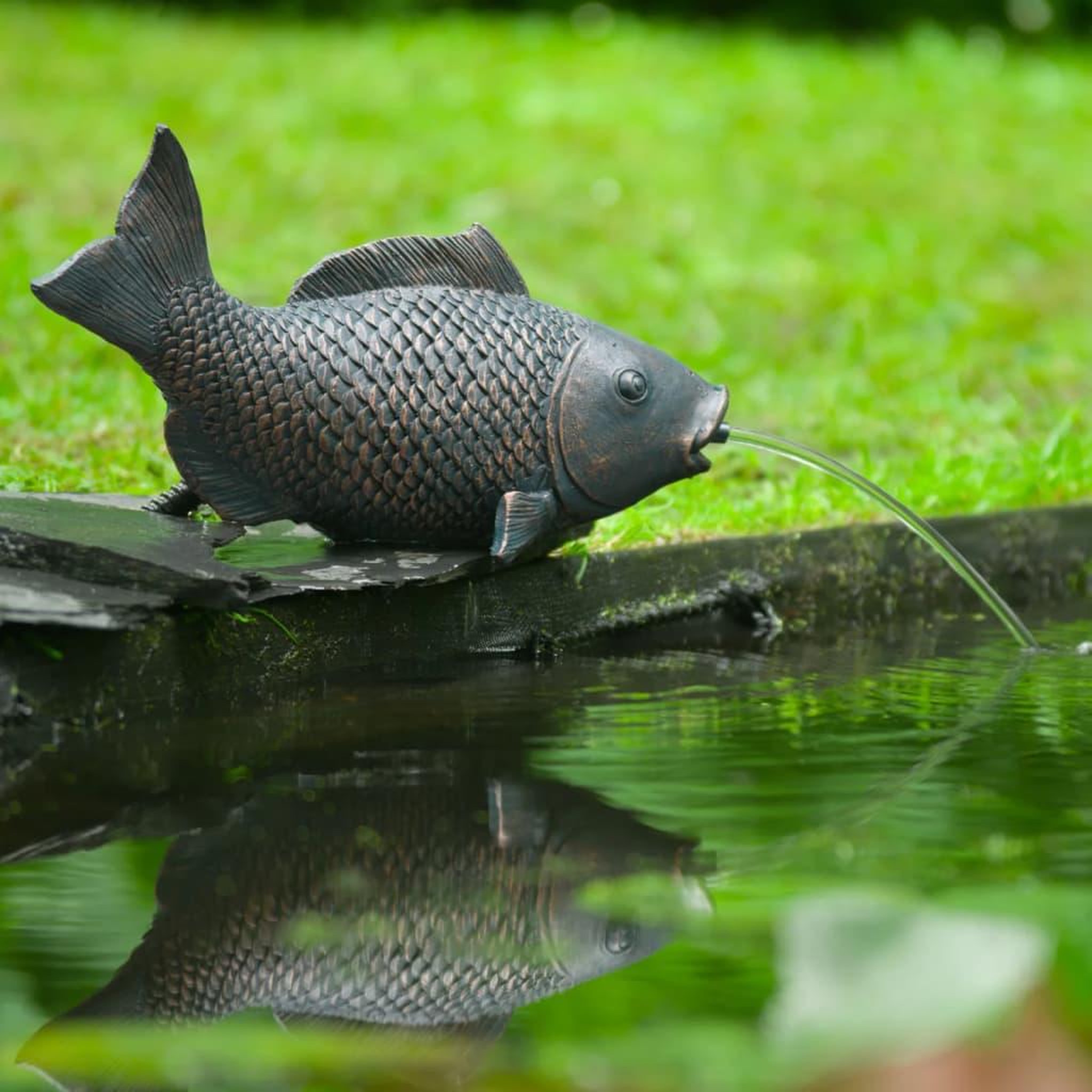 Voir la diapositive 1 : Ubbink Ubbink Fontaine de jardin a cracheur Poisson