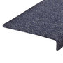 Voir la diapositive 5 : VIDAXL Tapis d'escalier 15 pcs Tissu aiguillete 65x21x4 cm Bleu