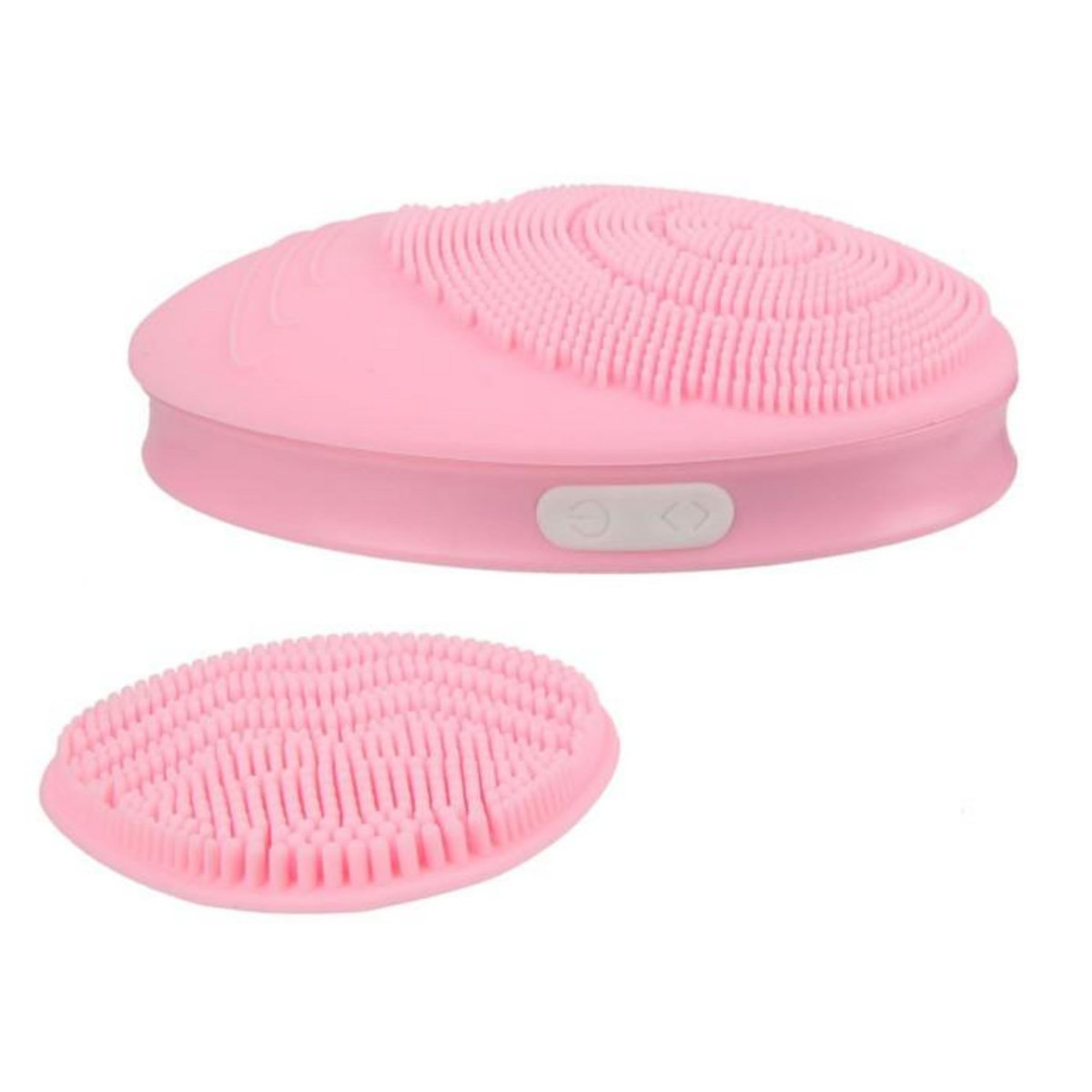 Paris Prix Brosse Nettoyante Visage  Électrique  10cm Rose