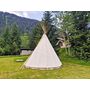 Voir la diapositive 2 : Smartbox 3 jours insolites en tipi près de Chamonix - Coffret Cadeau Séjour