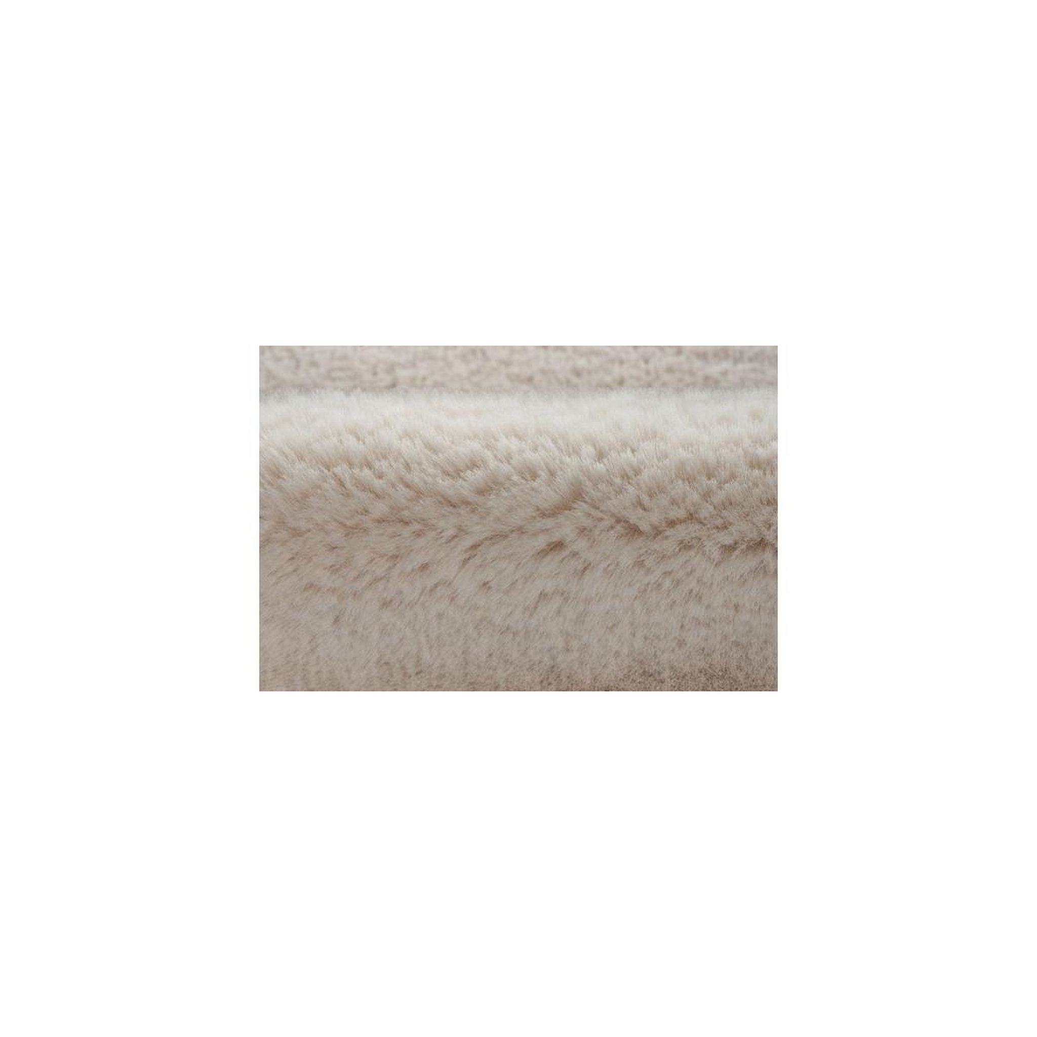 Voir la diapositive 3 : Paris Prix Tapis Imitation Fourrure  Kunda  60x90cm Ivoire