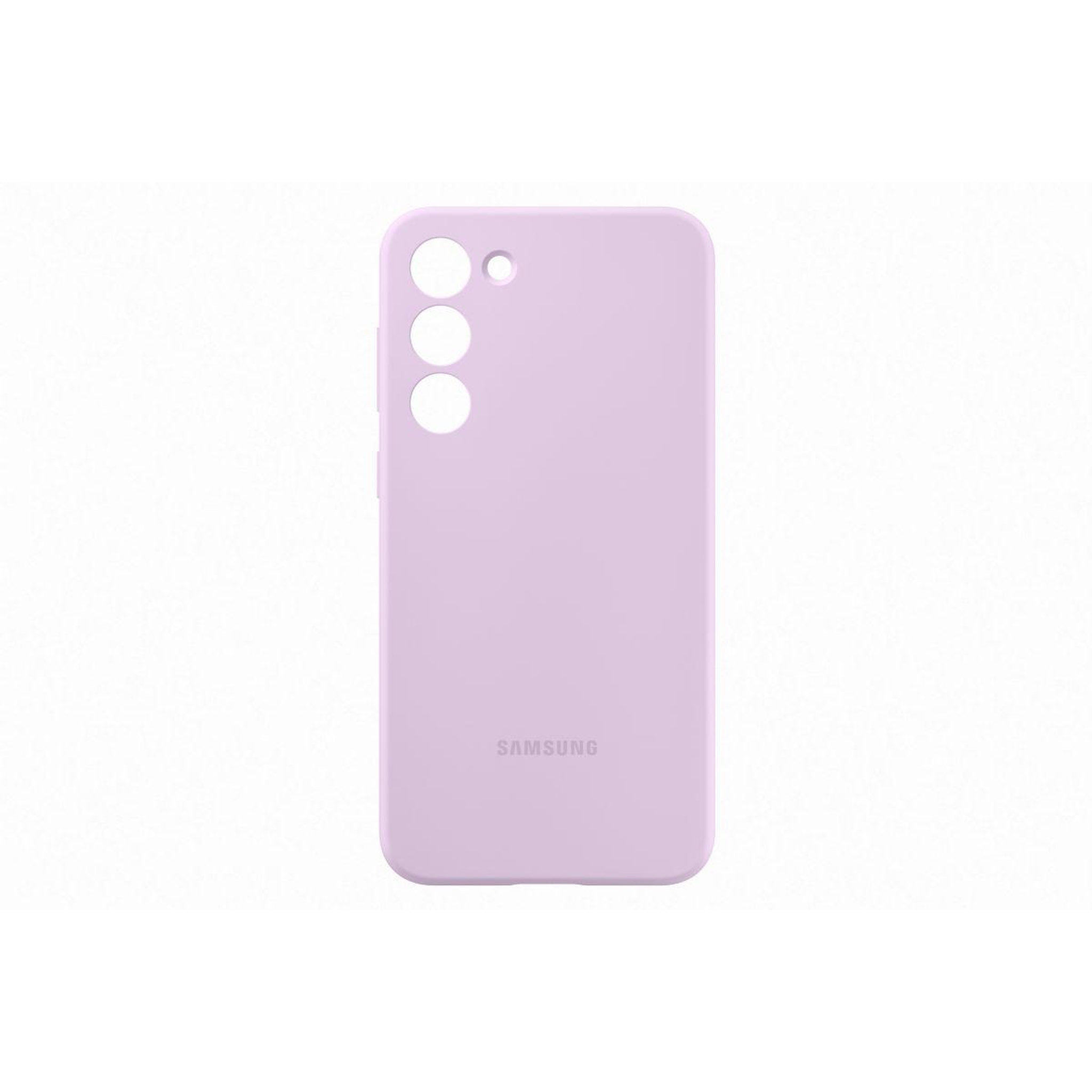 Samsung Coque s23+ silicone lilas