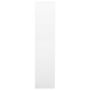 Voir la diapositive 3 : VIDAXL Armoire de bureau Blanc 90x40x180 cm Acier
