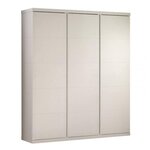 Paris Prix Armoire 3 Portes  Lara  204cm Blanc