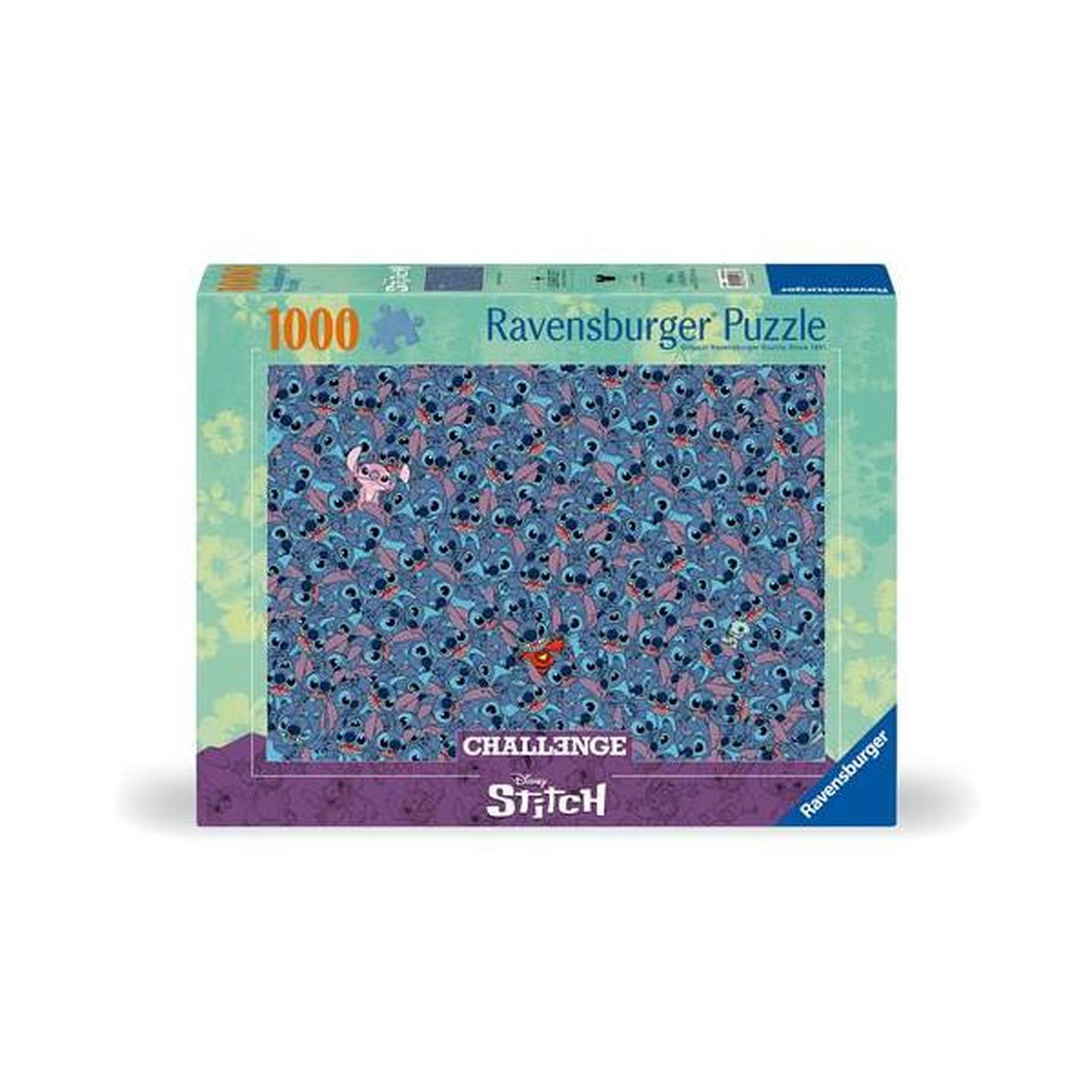 RAVENSBURGER Puzzle 1000 pièces Ravensburger Stitch Challenge Puzzle
