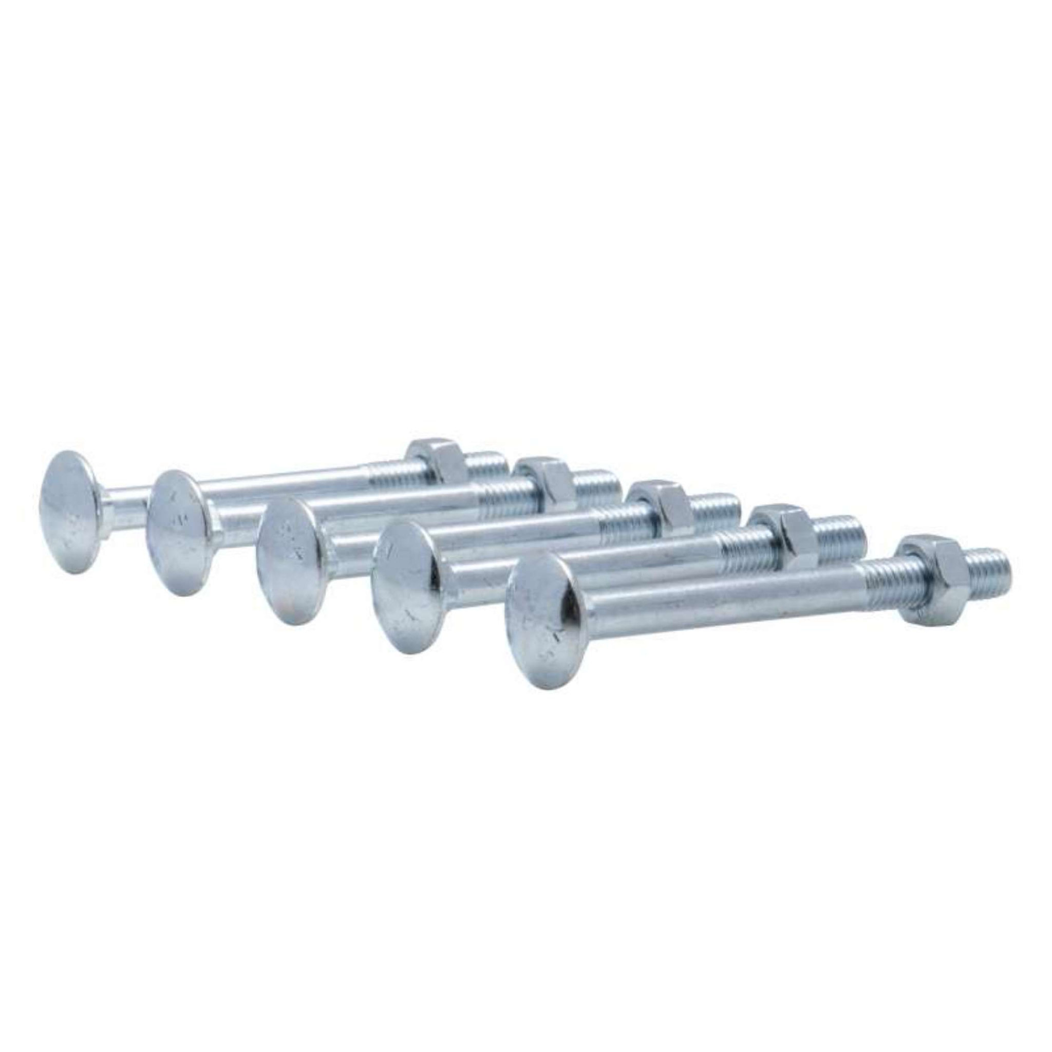 Voir la diapositive 2 :  Boulon zingué TRCC Vissal Ø8x80mm  lot de 20 boulons