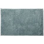 GUY LEVASSEUR Tapis de bain en polyester uni 50x80cm. Coloris disponibles : Gris, Noir, Rose, Blanc, Jaune, Bleu