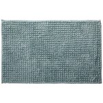 GUY LEVASSEUR Tapis de bain en polyester uni 50x80cm. Coloris disponibles : Jaune, Rose, Noir, Blanc, Bleu, Gris