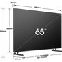 Voir la diapositive 4 : Hisense TV QLED MiniLED 65U6NQ 2024