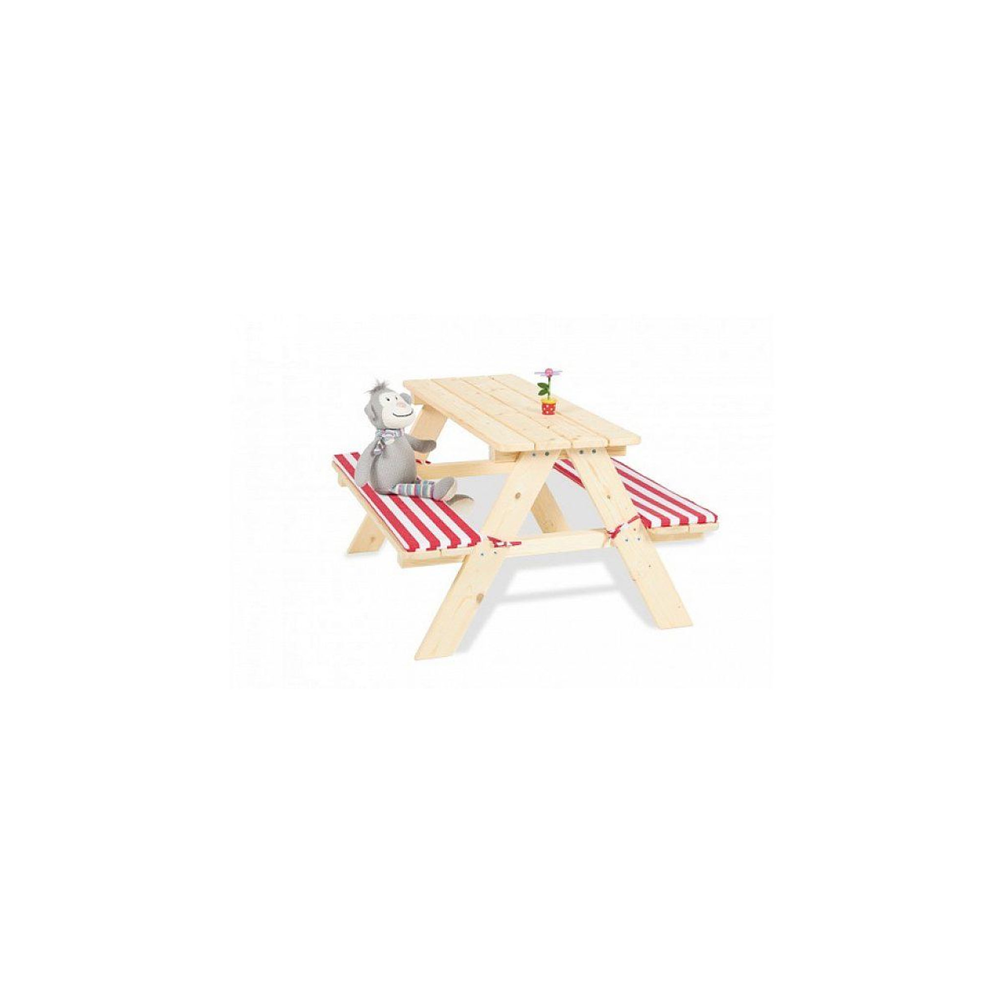 Voir la diapositive 3 : Pinolino Coussins pour table de pique nique nicki 2 pièces