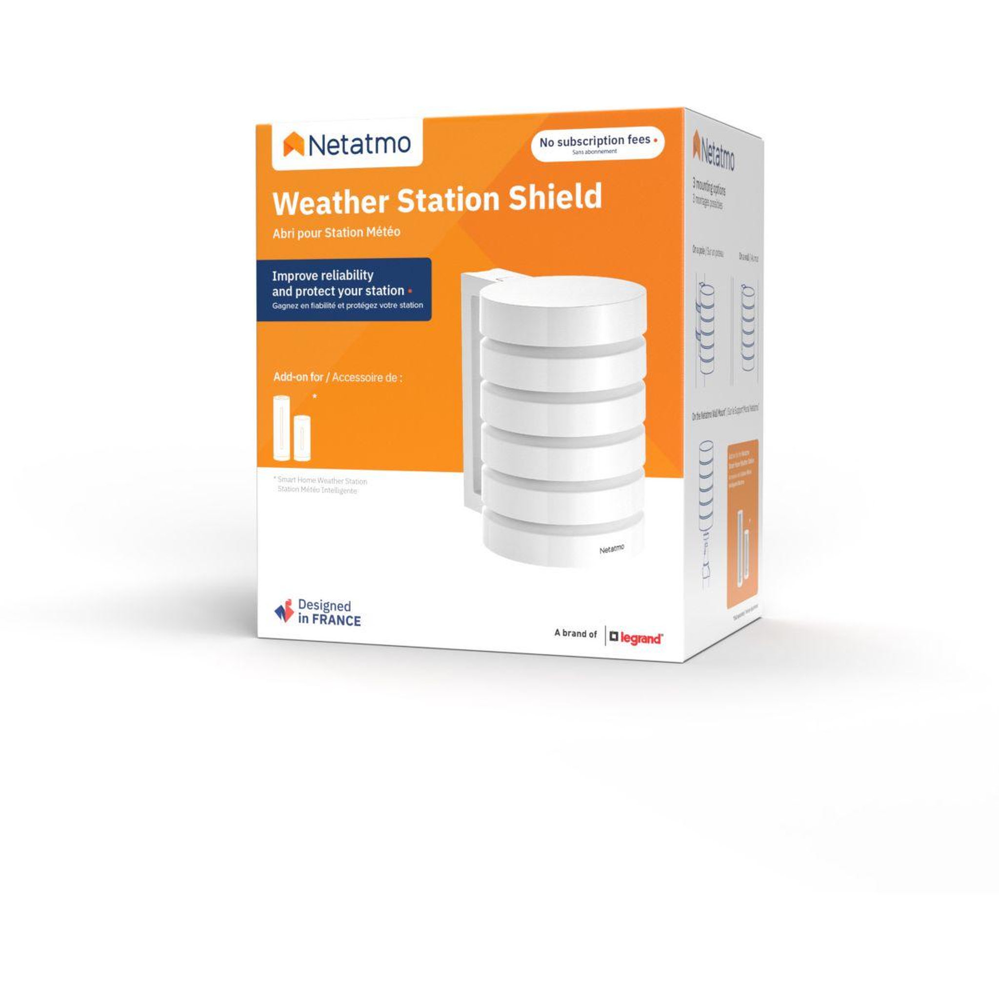 Voir la diapositive 5 : NETATMO Abri pour station météo Abri pour Station Météo Intelligente