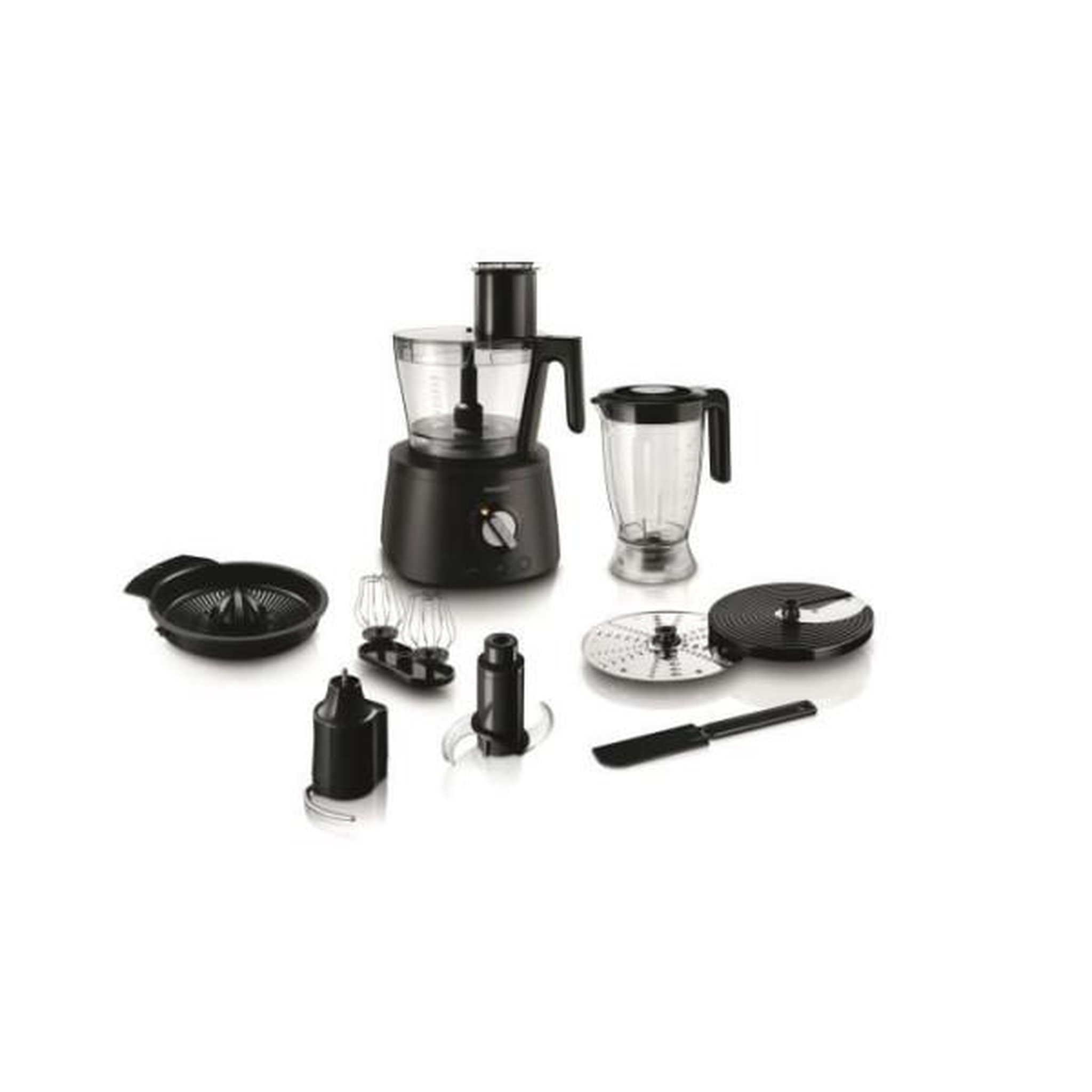 Philips Robot  de cuisine PHILIPS HR7776/90, 1 300W, Compact 3-en-1, Bol de 3,4l