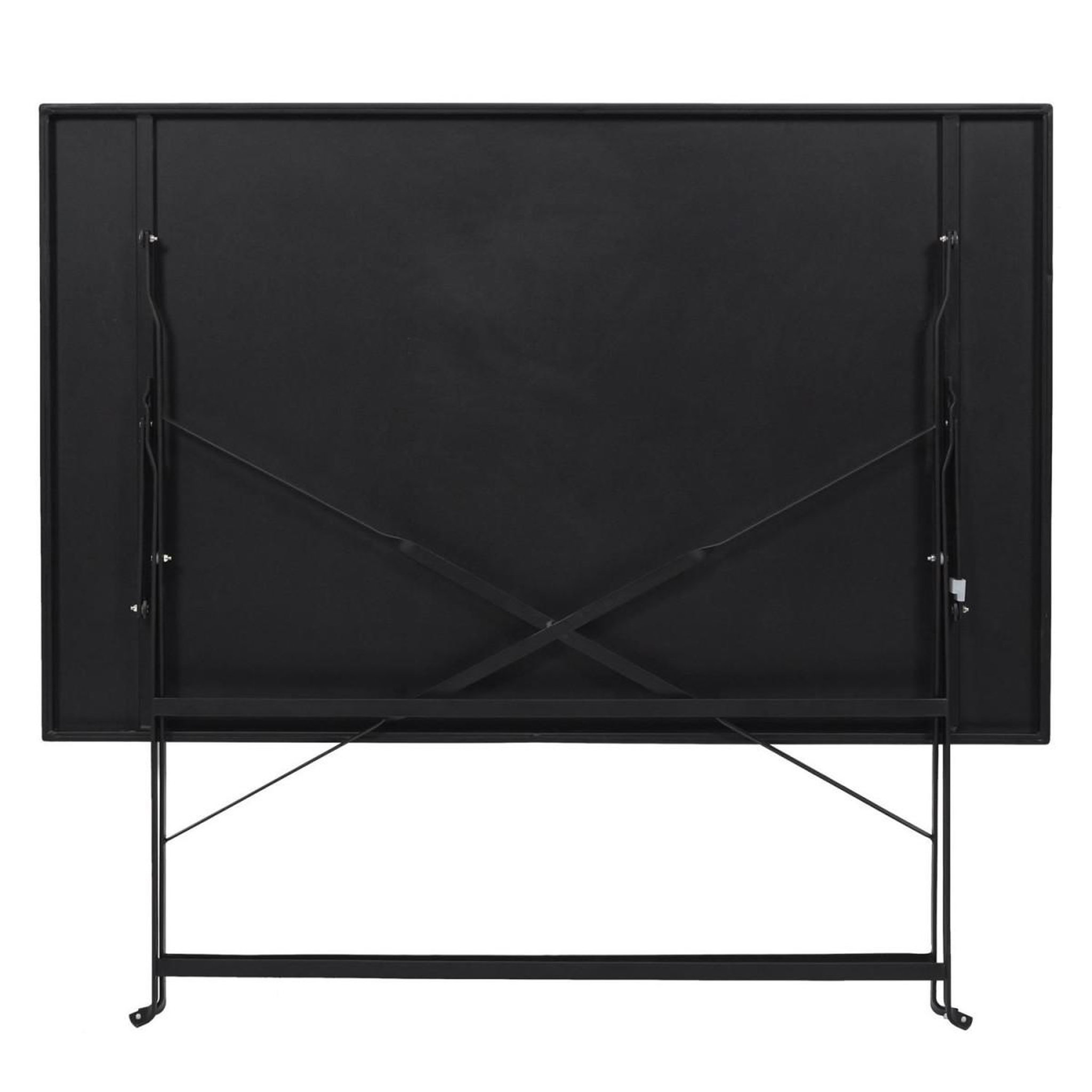 Voir la diapositive 4 : The Home Deco Factory Table de jardin pliante  palerme  110cm noir