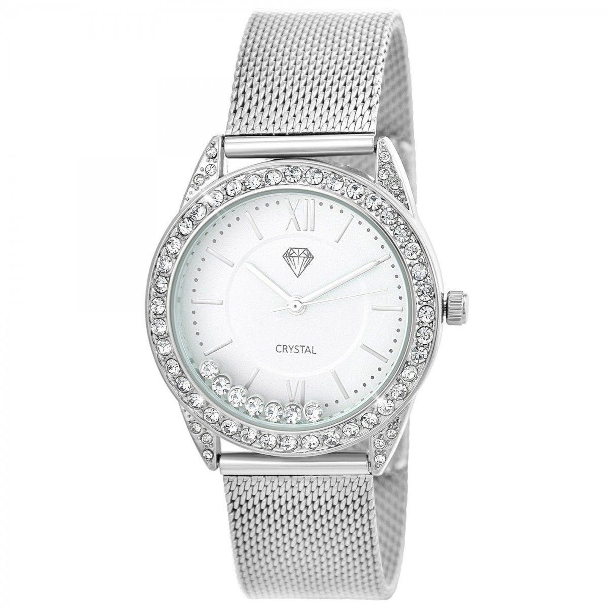 SC CRYSTAL Montre Elly élégante ornée de Cristaux scintillants par SC Crystal