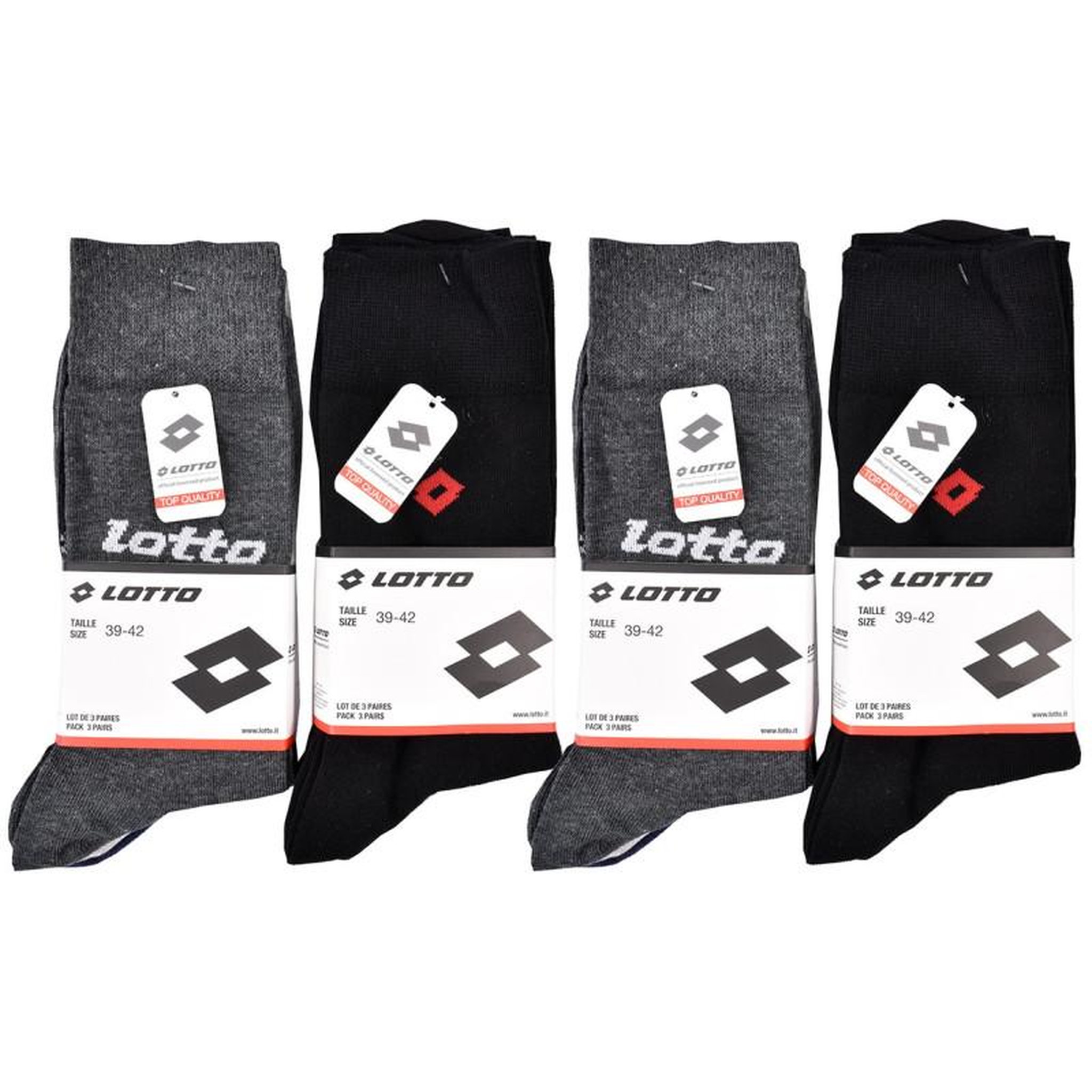 Voir la diapositive 3 : LOTTO Chaussettes Homme LOTTO