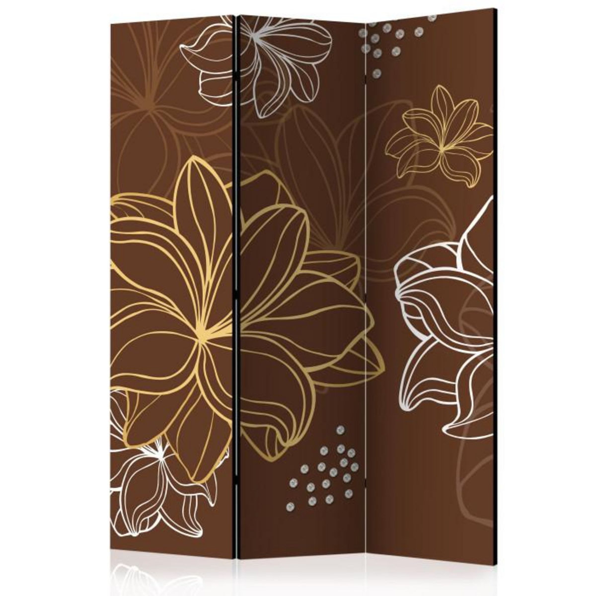 Paris Prix Paravent 3 Volets  Autumnal Flora  135x172cm