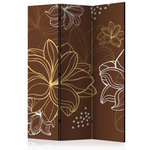 Paris Prix Paravent 3 Volets  Autumnal Flora  135x172cm