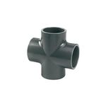 JARDIDECO Croix PVC pression 90° femelle Ø 50 mm - Fitt