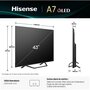 Voir la diapositive 5 : Hisense TV QLED 43A7Q 2025
