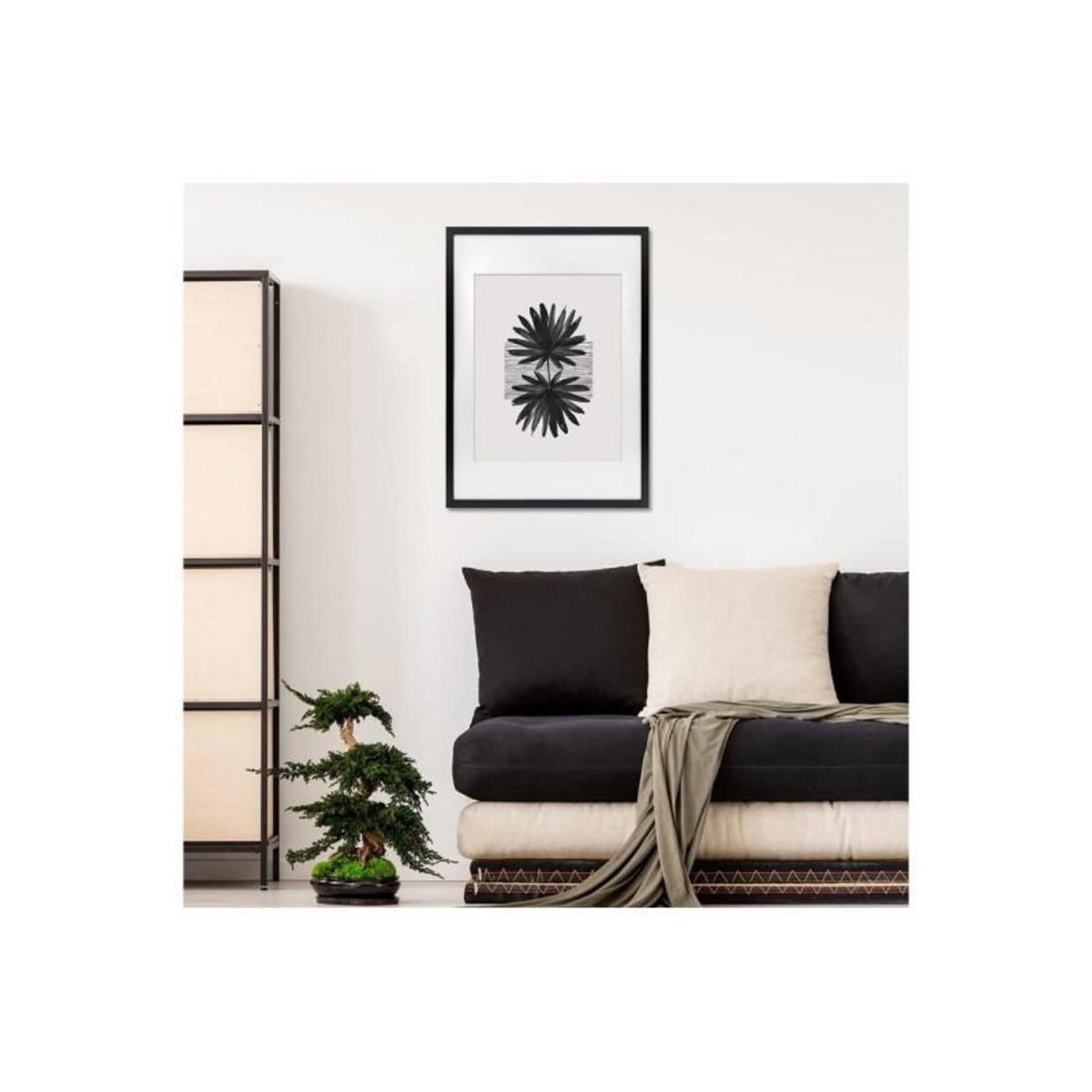 CEANOTHE Cadre Ceanothe CADRE 50X70 OUV 40X50 MILAN NOIR