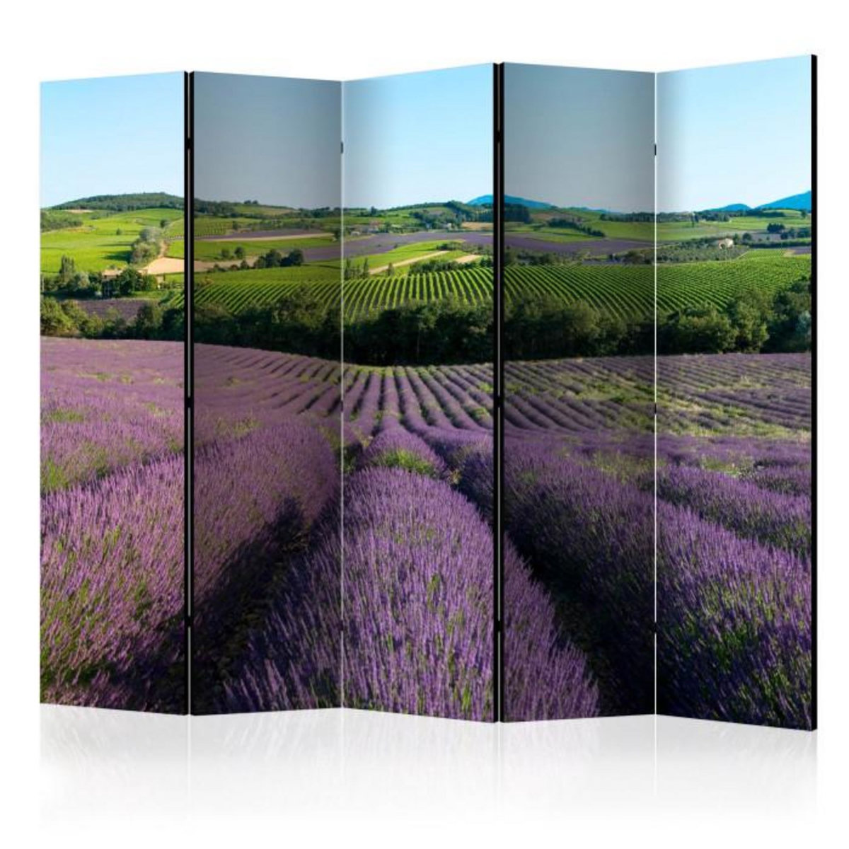 Paris Prix Paravent 5 Volets  Lavender Fields  172x225cm