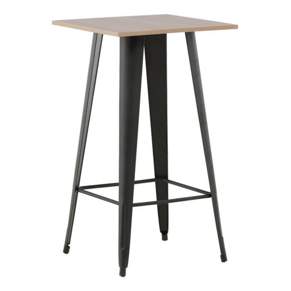 Paris Prix Table de Bar  Tempe  105cm Noyer