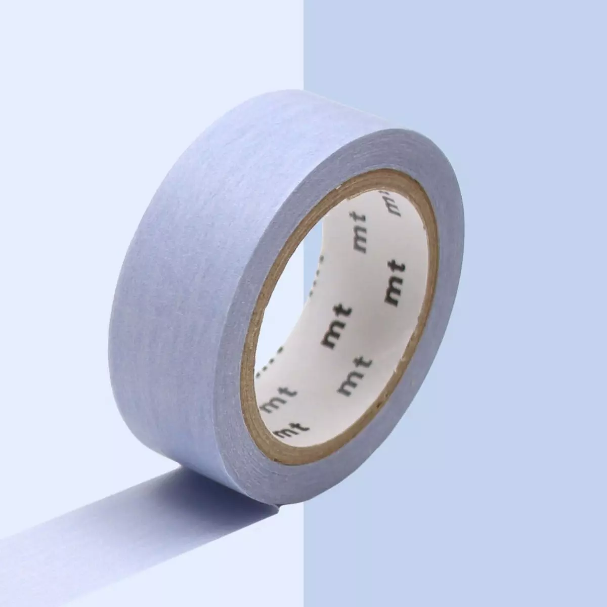 Masking Tape (MT) Masking tape unicolore pastel - Bleu - 1,5 cm x 7 m