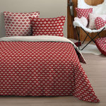 STOF Housse de couette 260x240 VALGENIS + 2 taies coton 57 fils