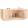 Voir la diapositive 4 : VIDAXL Table basse 100x50x41 cm Bois massif de pin
