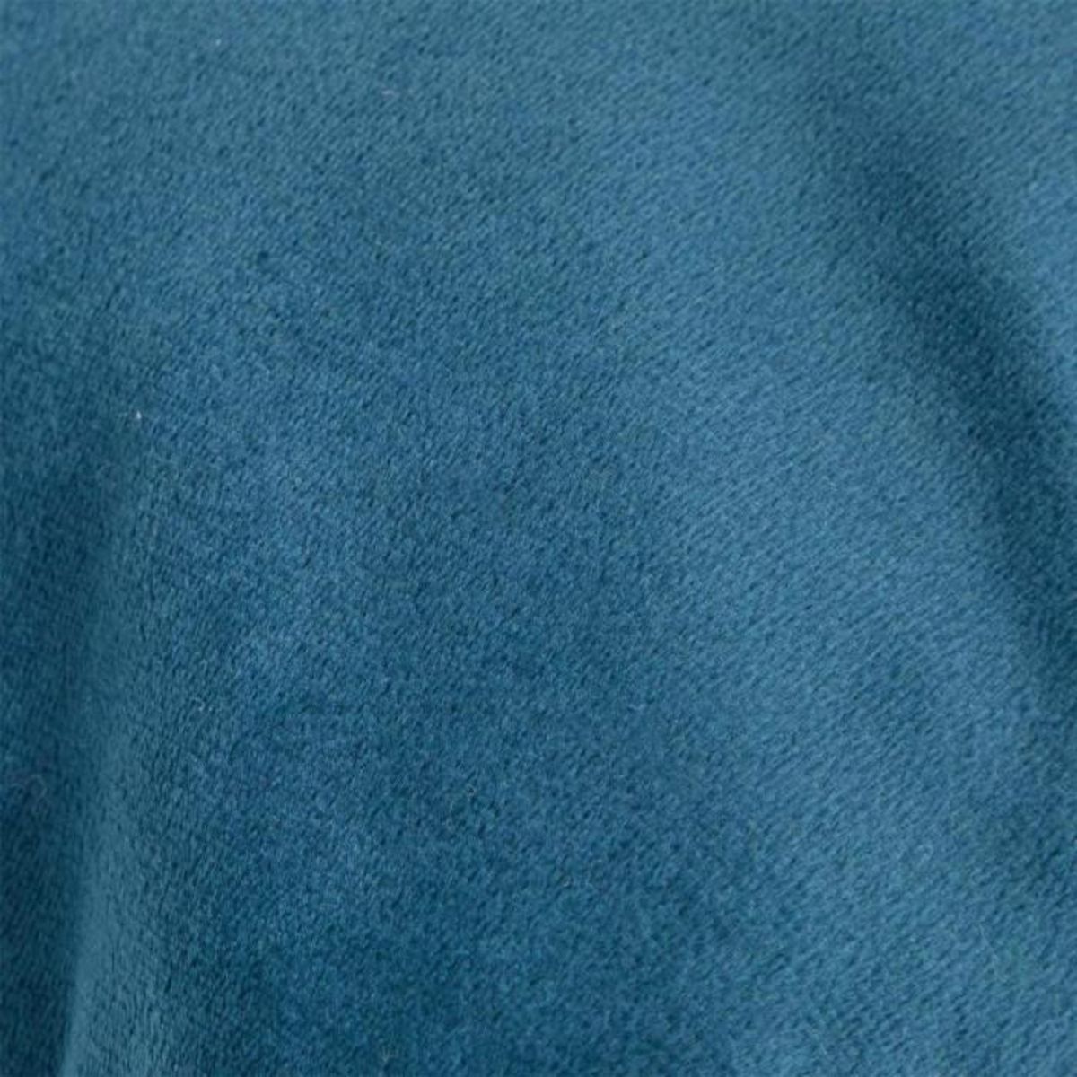 ATMOSPHERA Coussin Déco en Jacquard Chenillé  Calix  30x50cm Bleu Encre