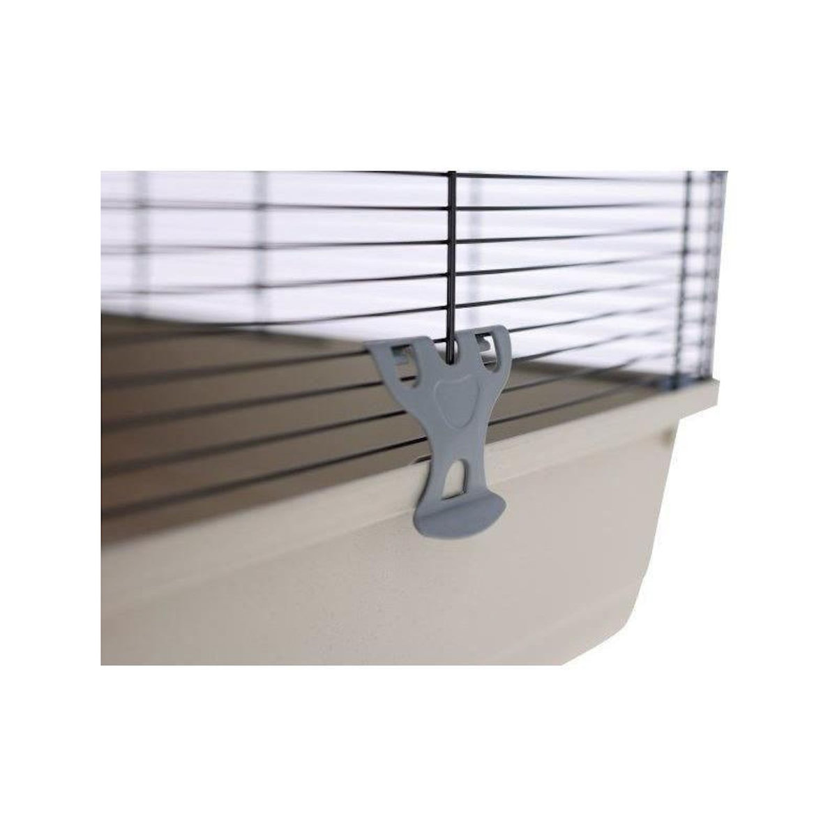 KERBL Cage pour petits animaux - KERBL - FLAT NATURE - 80 x 45 x 53 cm - 3 étages