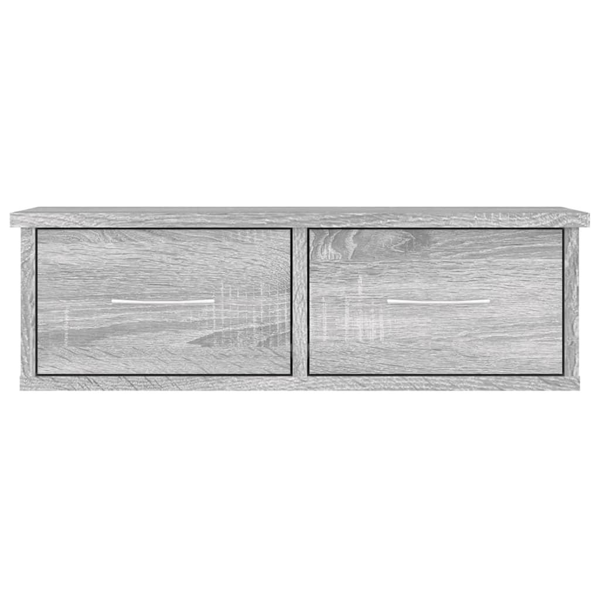 Voir la diapositive 3 : VIDAXL Armoire murale Sonoma gris 60x26x18,5 cm Bois d'ingenierie