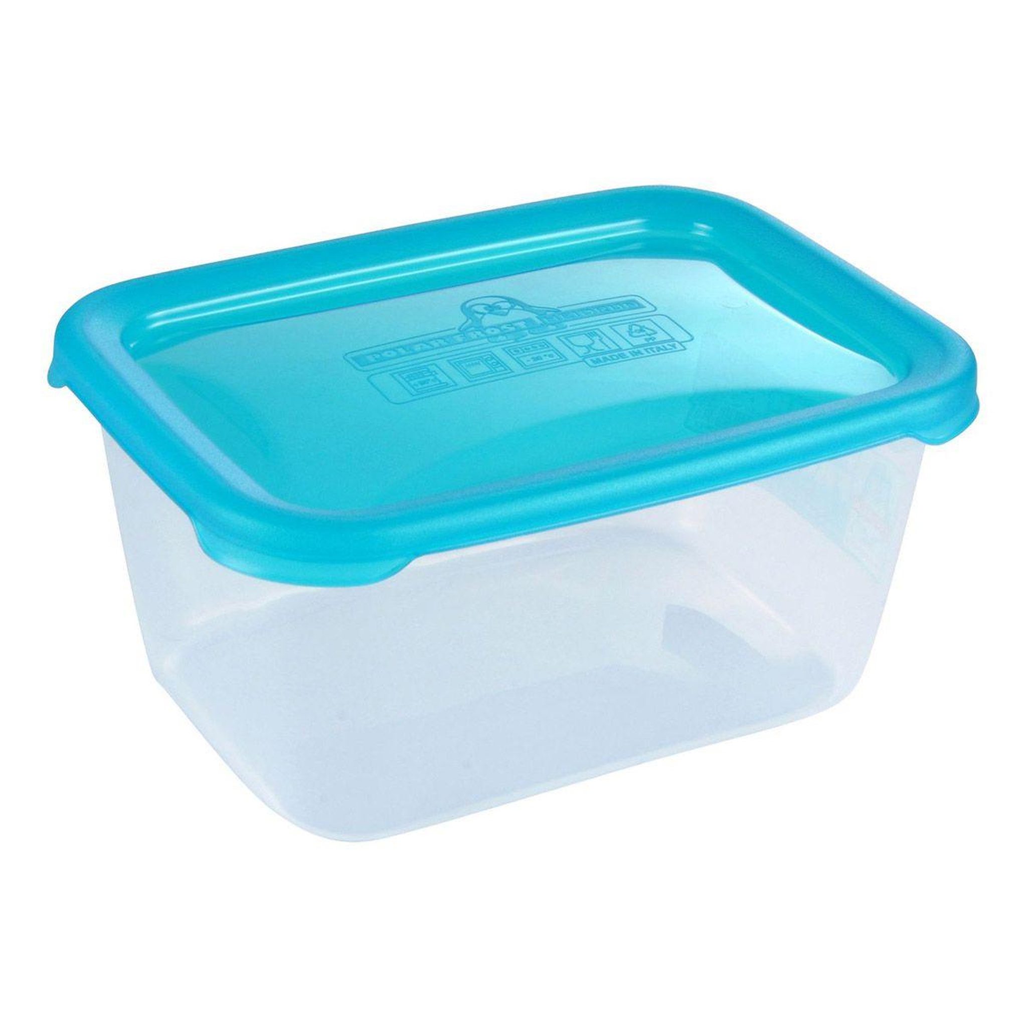HOMEA Boîte de Conservation Carrée  Oske  1,7L Bleu