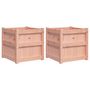 Voir la diapositive 2 : VIDAXL Jardinieres 2 pcs bois massif douglas