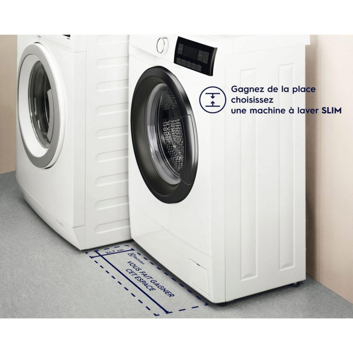 ELECTROLUX Lave linge compact EW6S3626BM
