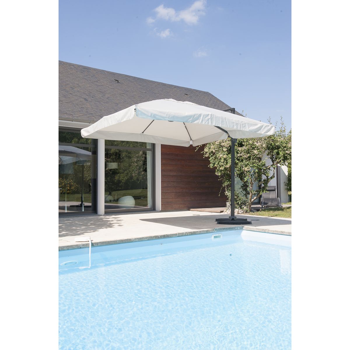 DCB GARDEN Parasol excentré NOVA 3x3 m