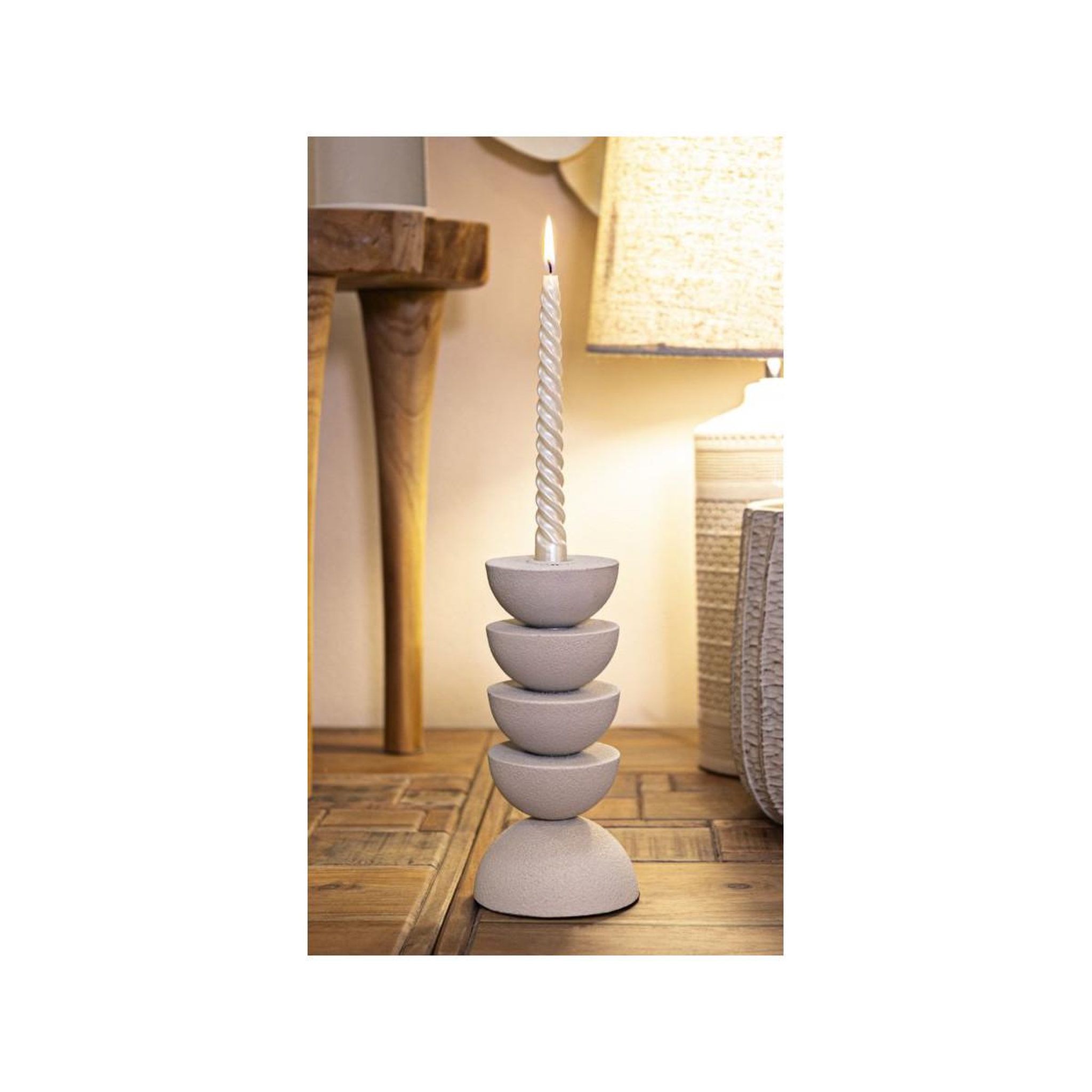Voir la diapositive 4 : Paris Prix Chandelier design  dune  21cm crème