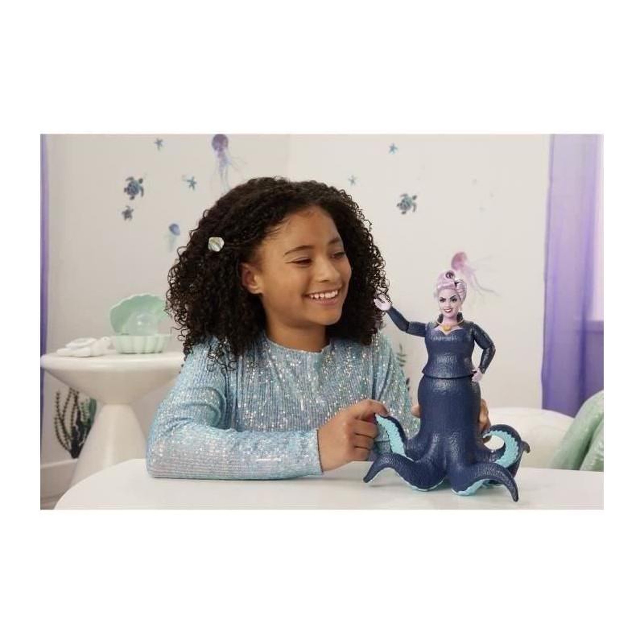 Voir la diapositive 6 : MATTEL POUPEE URSULA - MATTEL - HLX12 - POUPEE MANNEQUIN DISNEY