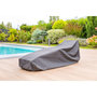 Voir la diapositive 2 : HESPERIDE Housse de protection pour transat M HAMBO - 170 x 90 x 60 cm - Gris