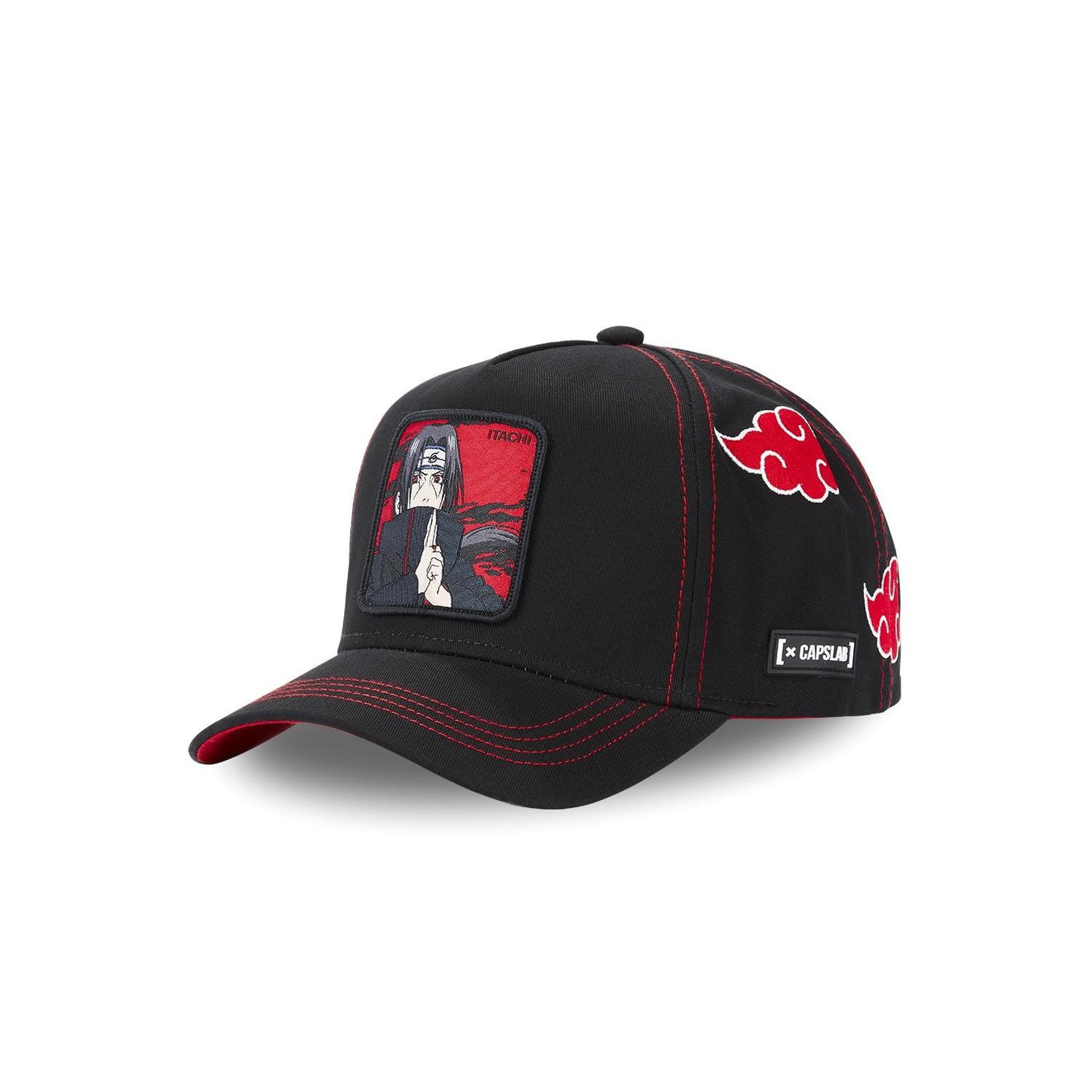 Voir la diapositive 1 : CAPSLAB Casquette trucker Naruto Itachi Uchiwa