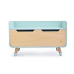 Hape Coffre à jouets/Banc 2 en 1 en bois PLAY FURNITURE