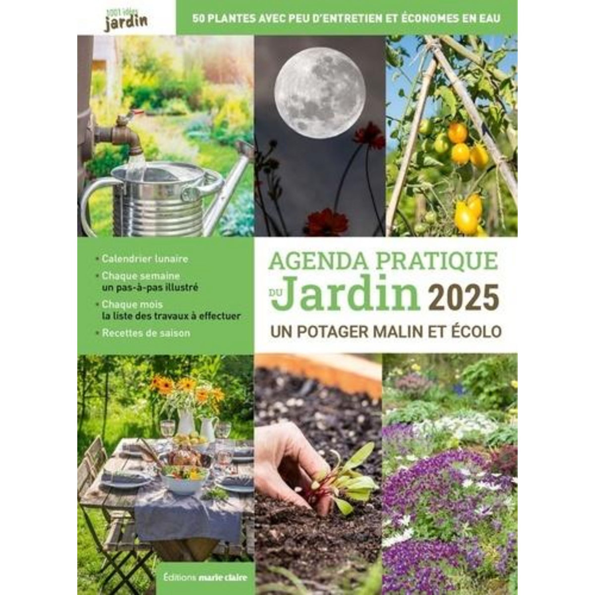 AGENDA PRATIQUE DU JARDIN. UN POTAGER MALIN ET ECOLO, EDITION 2025, Lefrançois Sandra