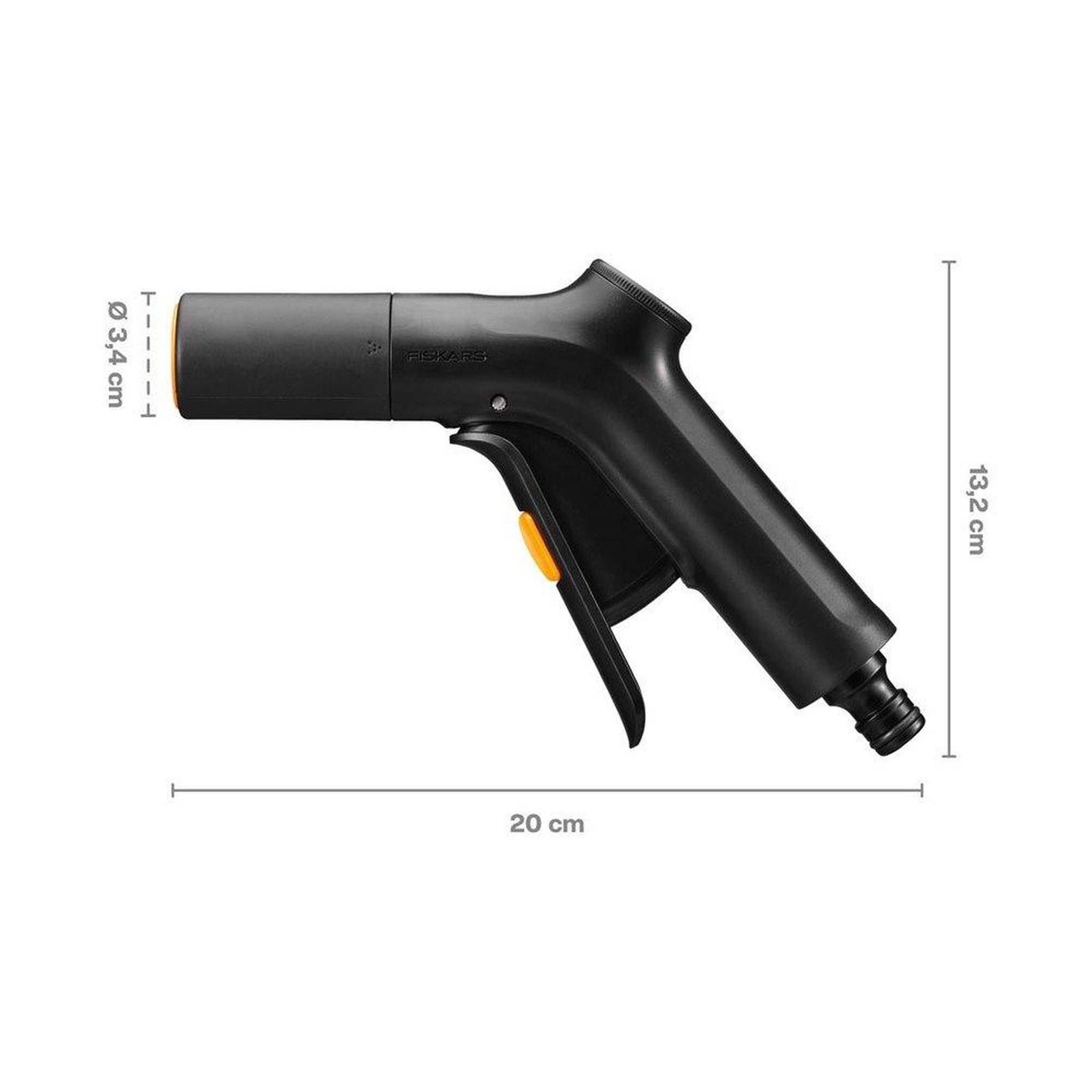 Fiskars Pistolet d'arrosage réglable solid
