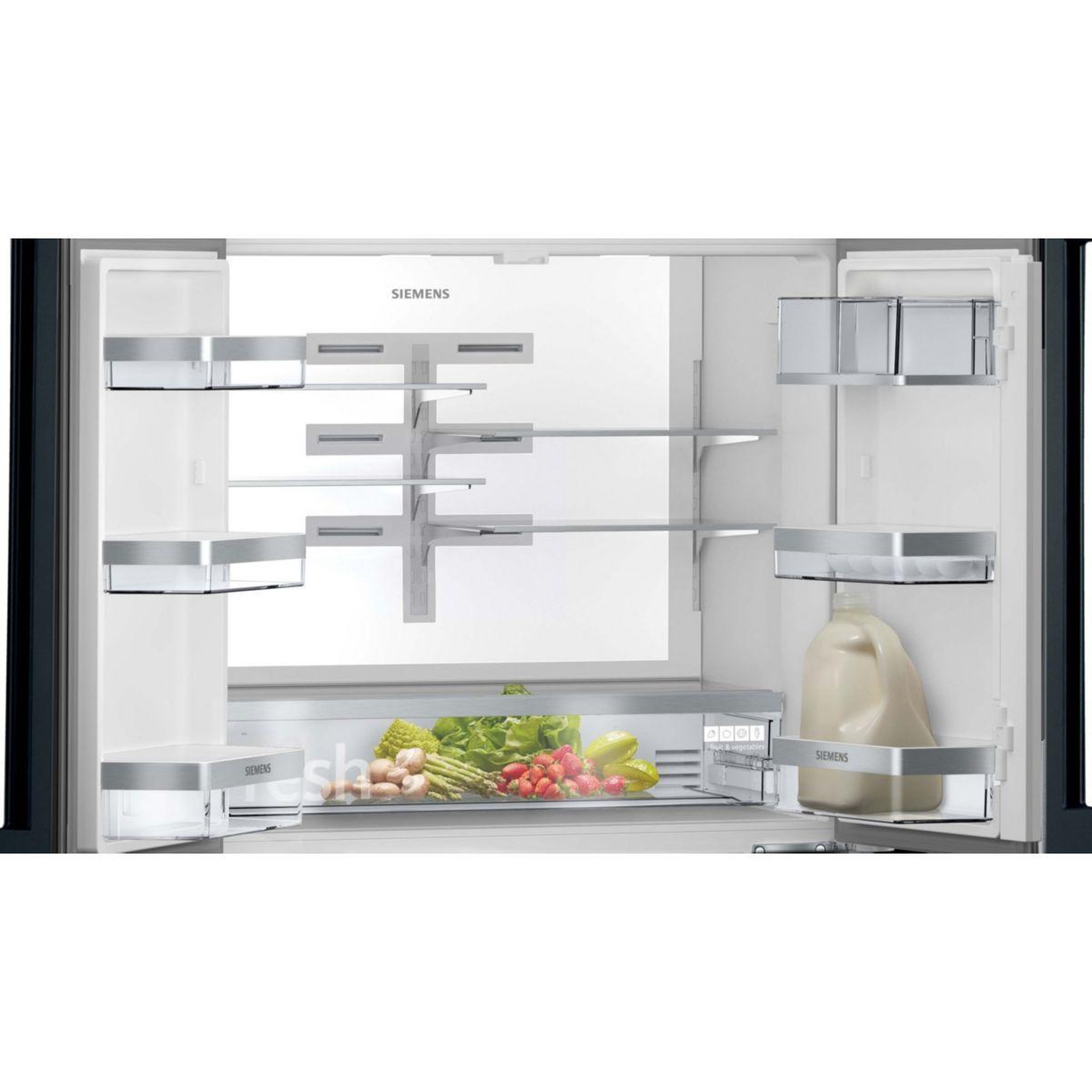 Voir la diapositive 3 : Siemens Réfrigérateur multi portes kf96rsbea iq700 cave à vin