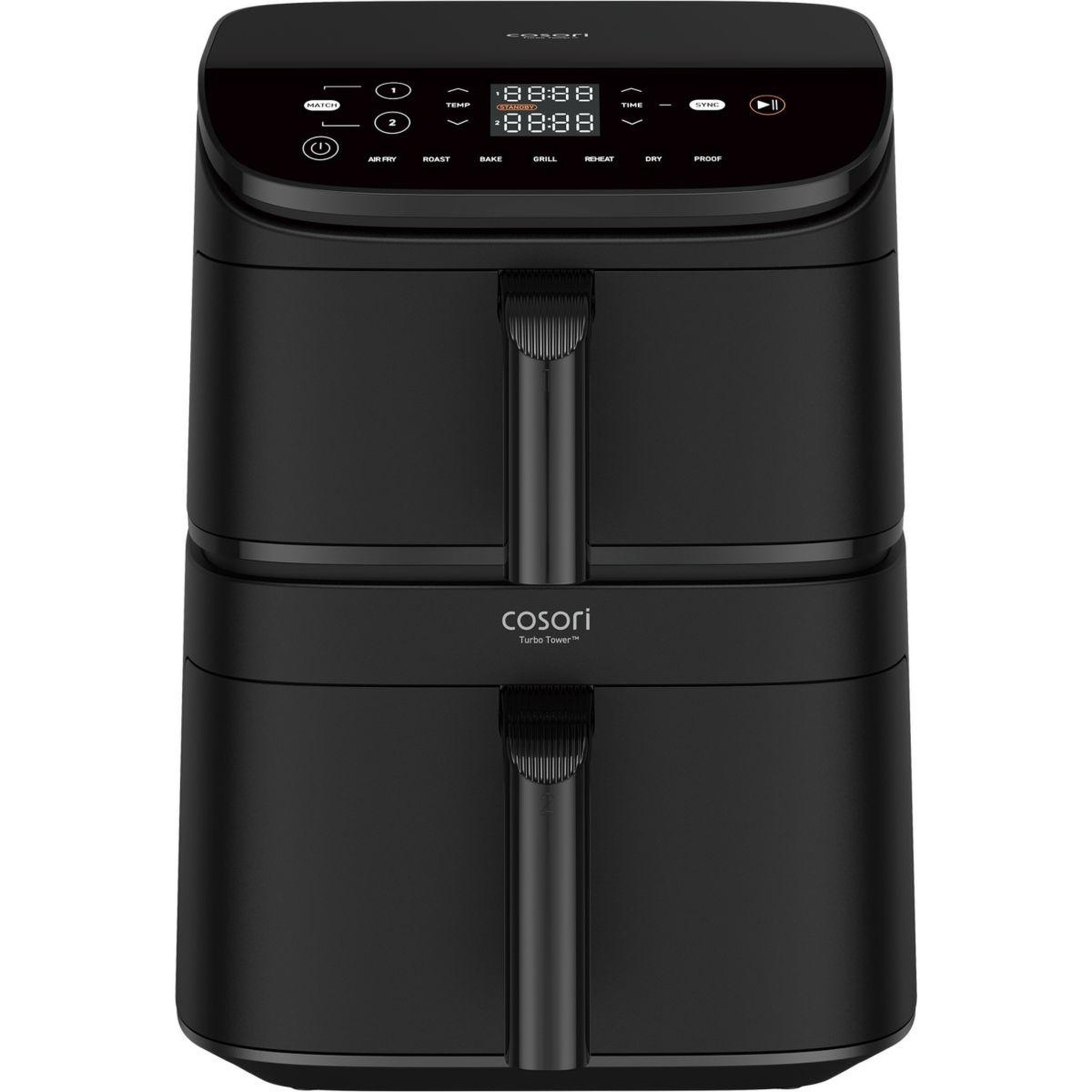 Voir la diapositive 1 : COSORI Friteuse sans huile KOSP0041EUN Turbo Tower Basic 10,8 L