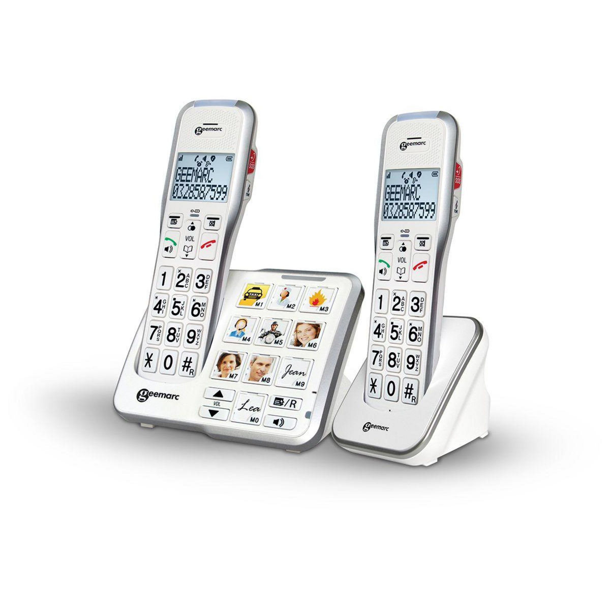 GEEMARC Téléphone sans fil Amplidect 595-2 Photo