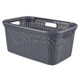 Voir la diapositive 2 : CURVER Curver Panier a linge Style 45 L Anthracite