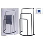 Voir la diapositive 5 : Bathroom Solutions Bathroom Solutions Porte-serviettes debout 49,5x75 cm Metal Noir